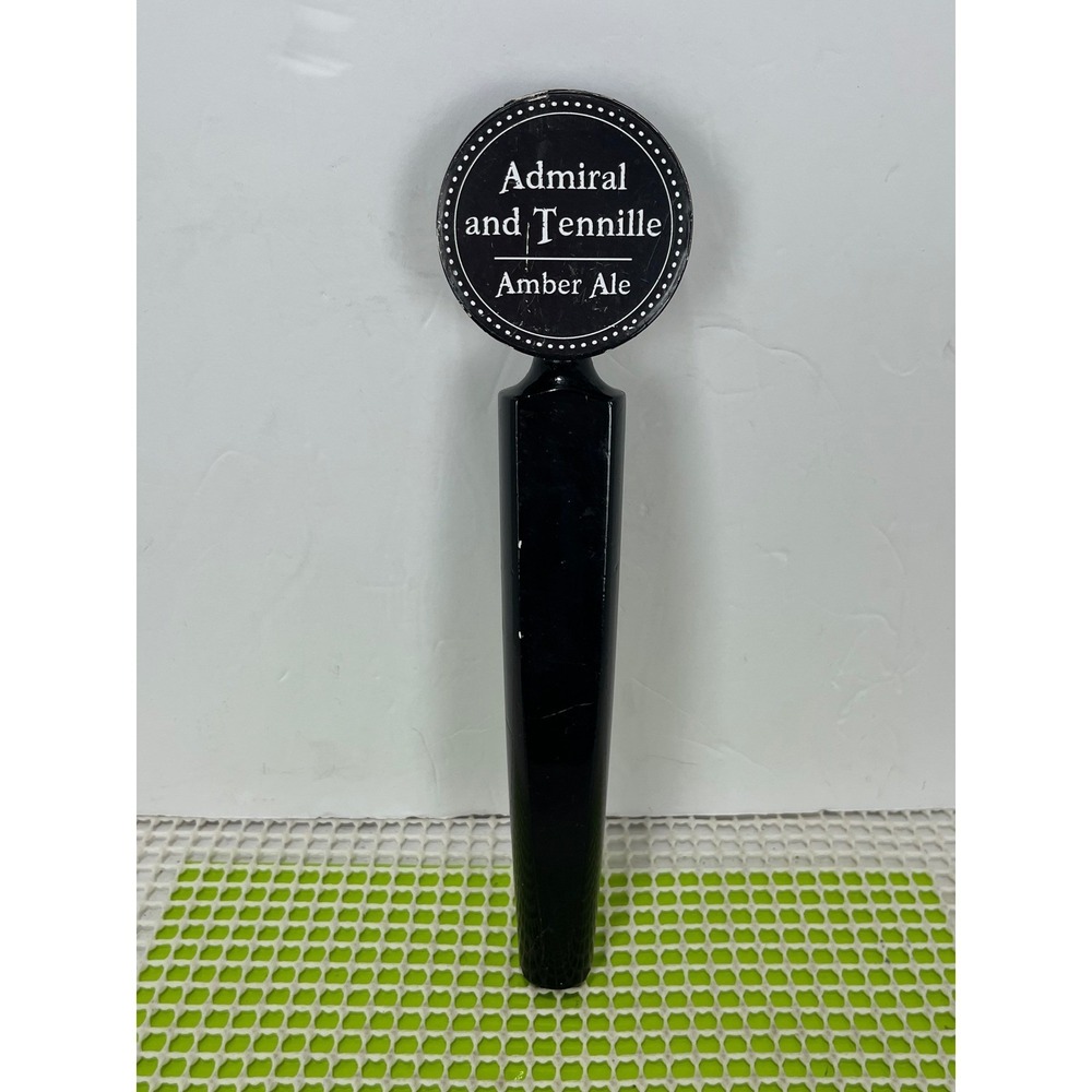 Oakland United BeerworksAdmiral & TennilleAmber Ale BeerTap Handle Black